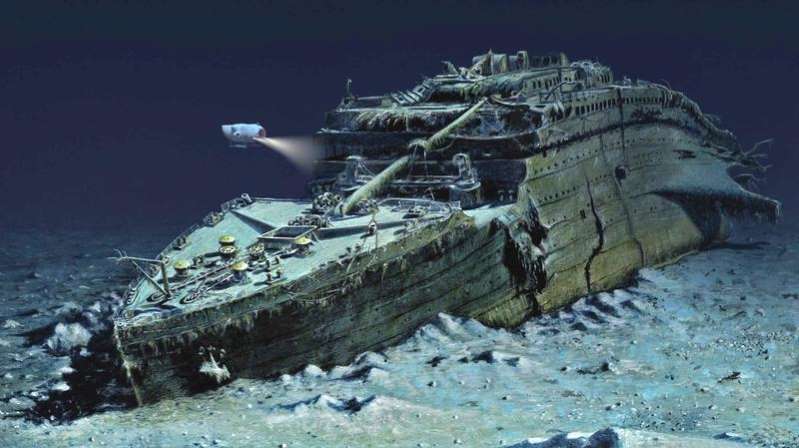 حطام تيتانيك يختفي تدريجياً من المحيط الأطلسي